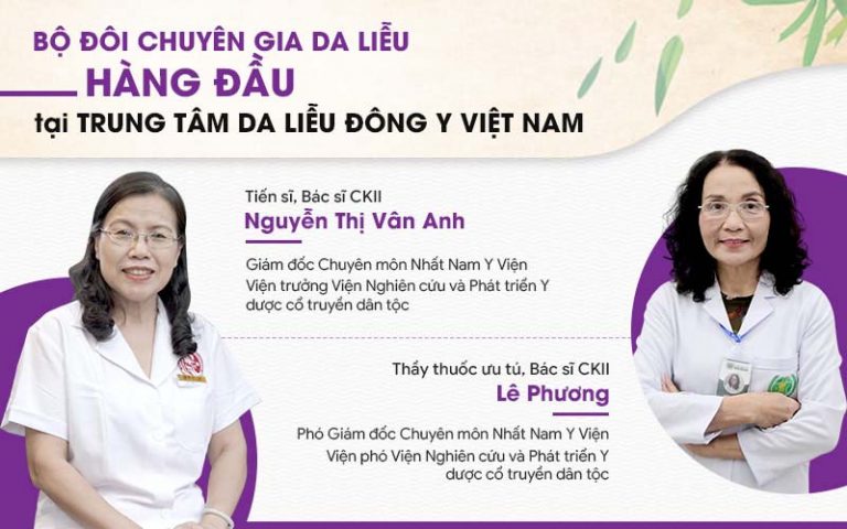 Vương Phi được phát triển, hoàn thiện bởi đội ngũ bác sĩ hàng đầu tại Trung tâm Da liễu Đông y Việt Nam